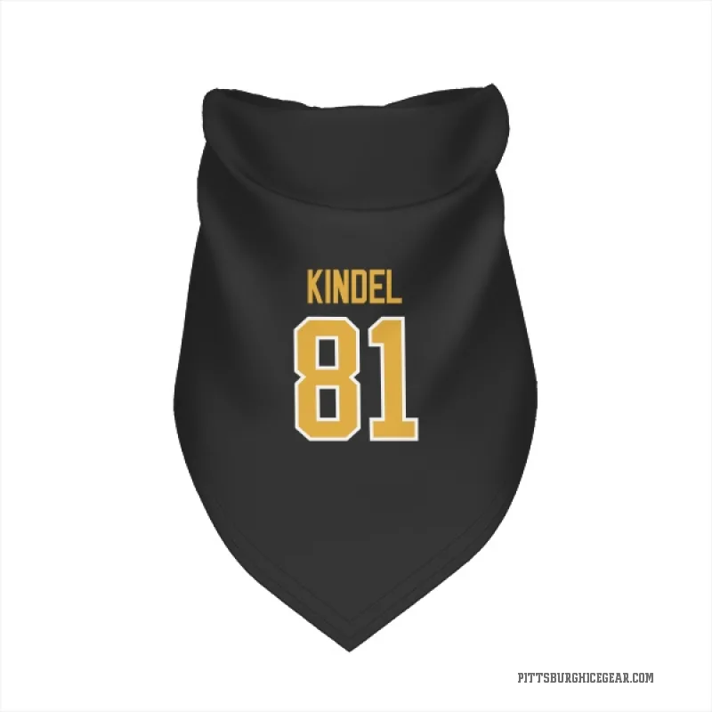 Ben Kindel  Black Pittsburgh Penguins  Cat & Dog Pet Bandana