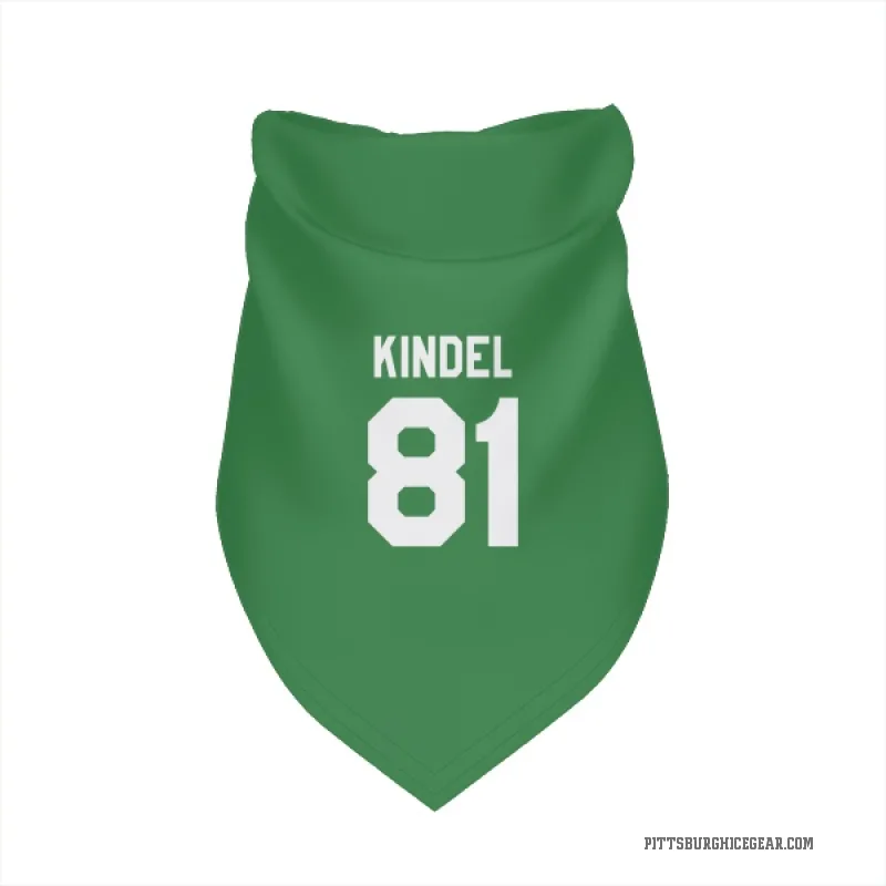 Ben Kindel  Green Pittsburgh Penguins  Cat & Dog Pet Bandana
