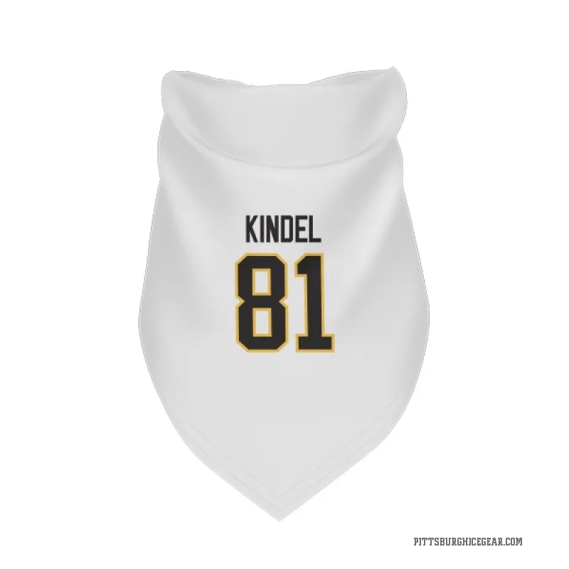 Ben Kindel  White Pittsburgh Penguins  Cat & Dog Pet Bandana