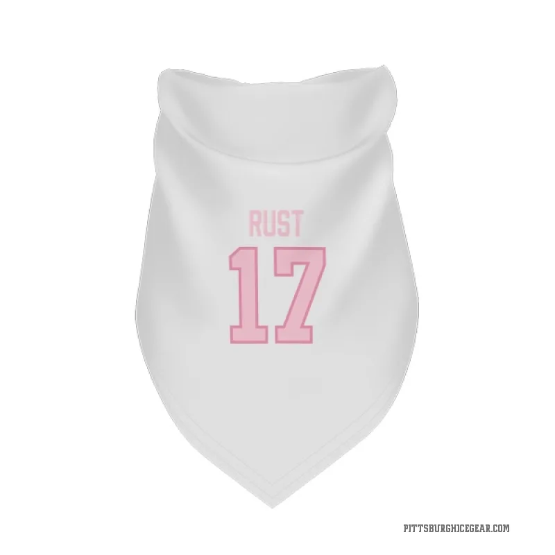 Bryan Rust  White Pink Pittsburgh Penguins  Cat & Dog Pet Bandana