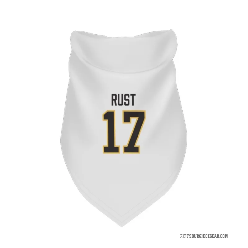 Bryan Rust  White Pittsburgh Penguins  Cat & Dog Pet Bandana