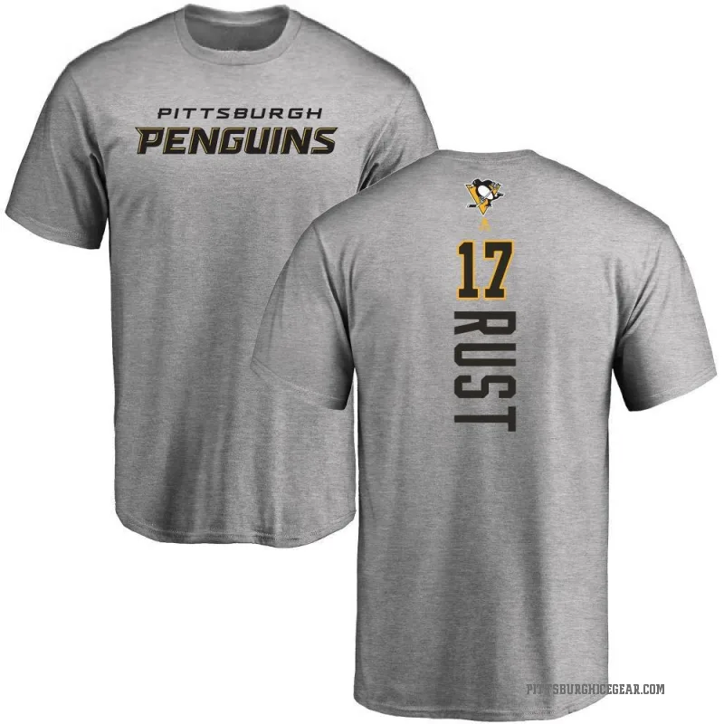 Bryan Rust Youth Ash Pittsburgh Penguins Backer T-Shirt -