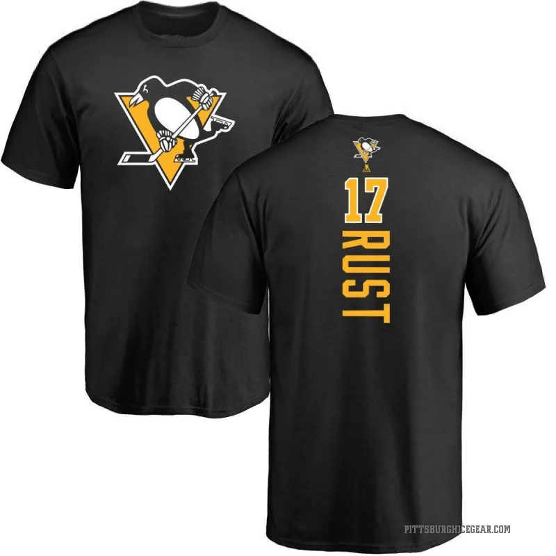 Bryan Rust Youth Black Pittsburgh Penguins Backer T-Shirt -