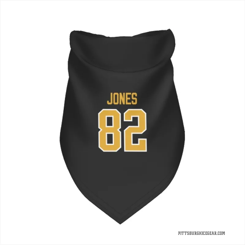Caleb Jones  Black Pittsburgh Penguins  Cat & Dog Pet Bandana