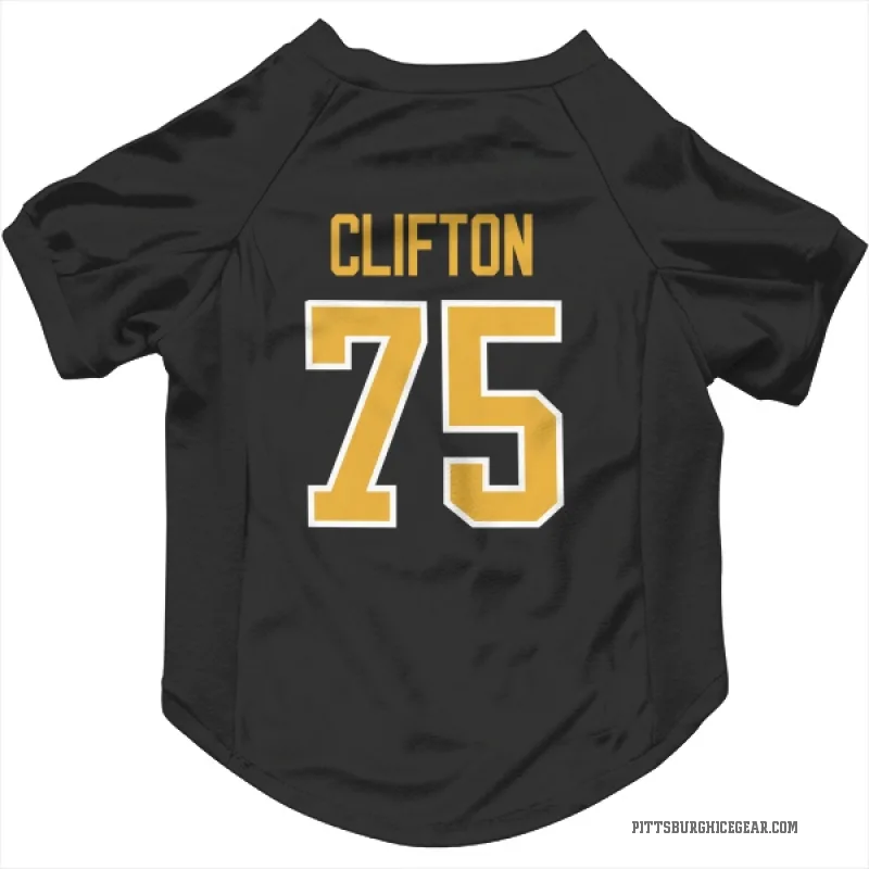 Connor Clifton  Black Pittsburgh Penguins  Cat & Dog Pet Jersey