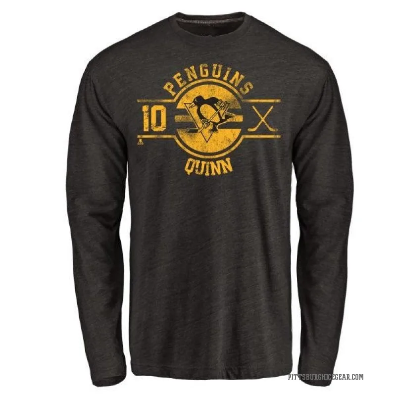 Dan Quinn Youth Black Pittsburgh Penguins Insignia Long Sleeve T-Shirt -