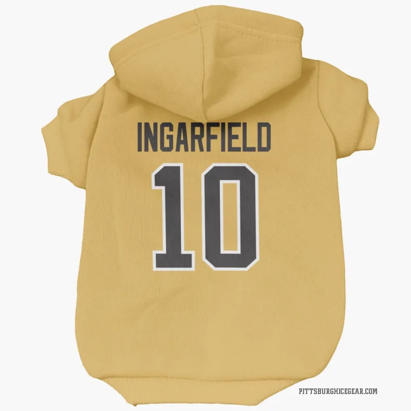 Earl Ingarfield  Gold Pittsburgh Penguins  Cat & Dog Pet Hoodie