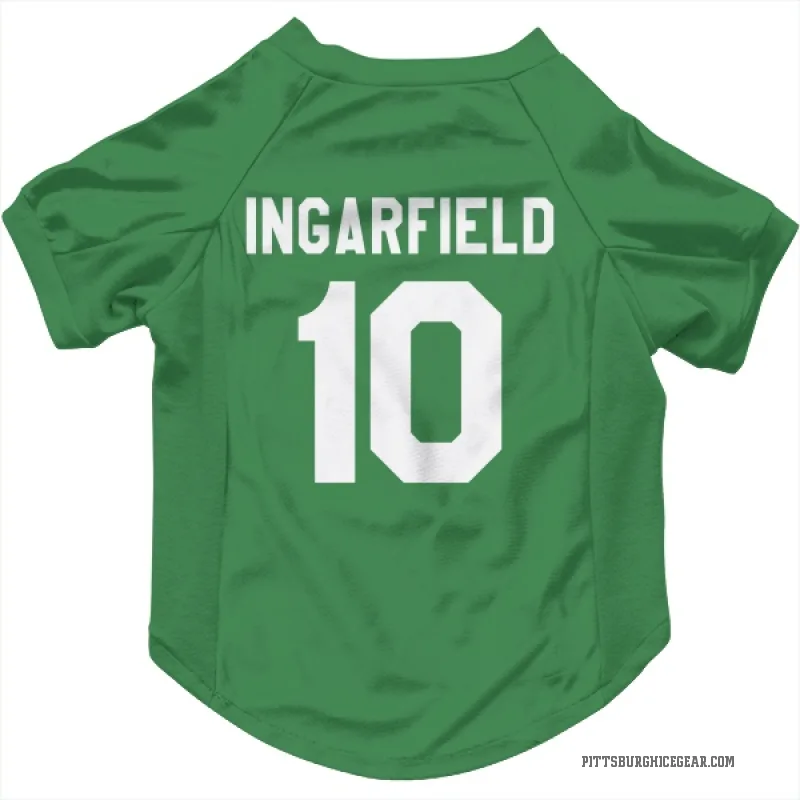 Earl Ingarfield  Green Pittsburgh Penguins  Cat & Dog Pet Jersey