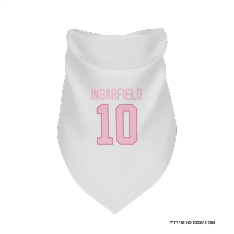 Earl Ingarfield  White Pink Pittsburgh Penguins  Cat & Dog Pet Bandana