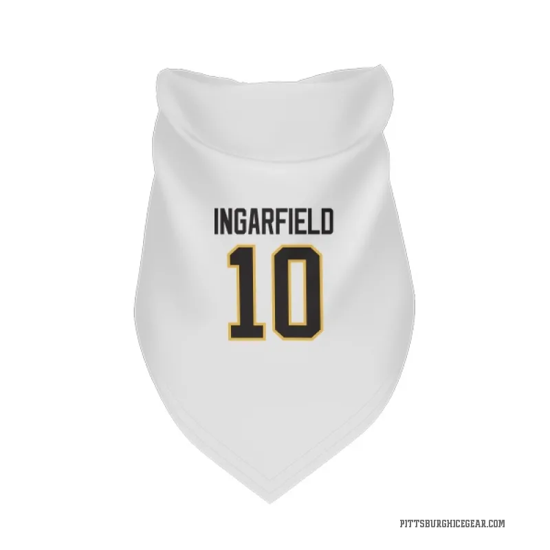 Earl Ingarfield  White Pittsburgh Penguins  Cat & Dog Pet Bandana