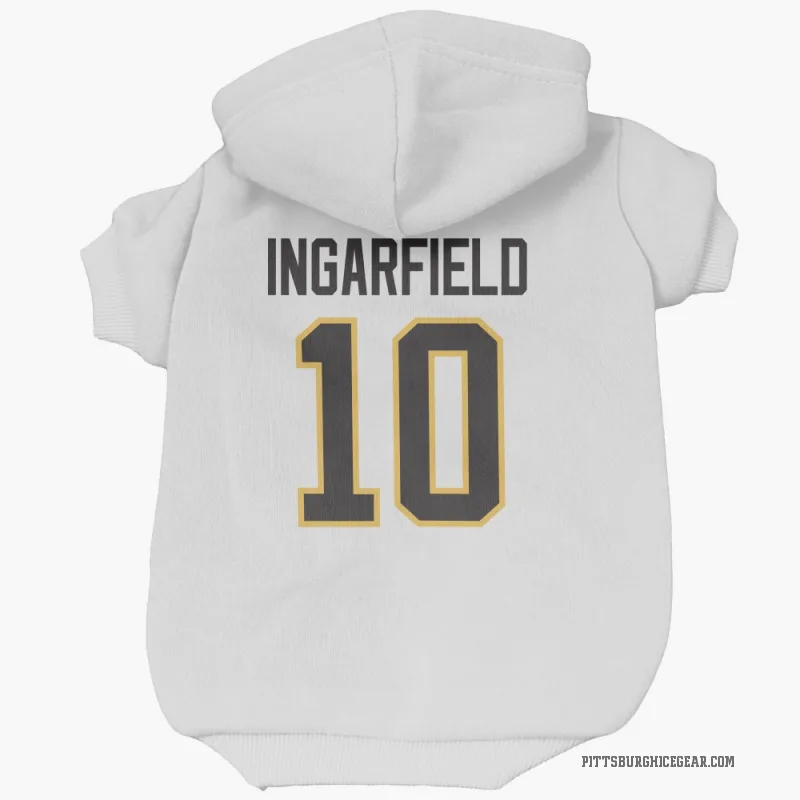 Earl Ingarfield  White Pittsburgh Penguins  Cat & Dog Pet Hoodie