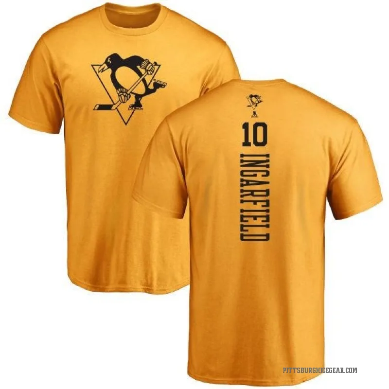 Earl Ingarfield Youth Gold Pittsburgh Penguins One Color Backer T-Shirt -