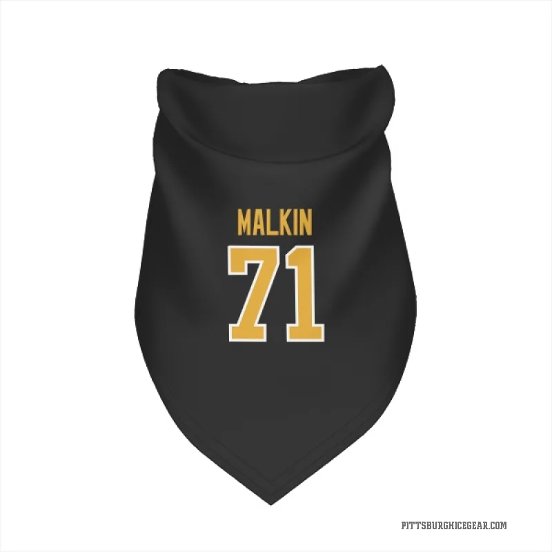 Evgeni Malkin  Black Pittsburgh Penguins  Cat & Dog Pet Bandana
