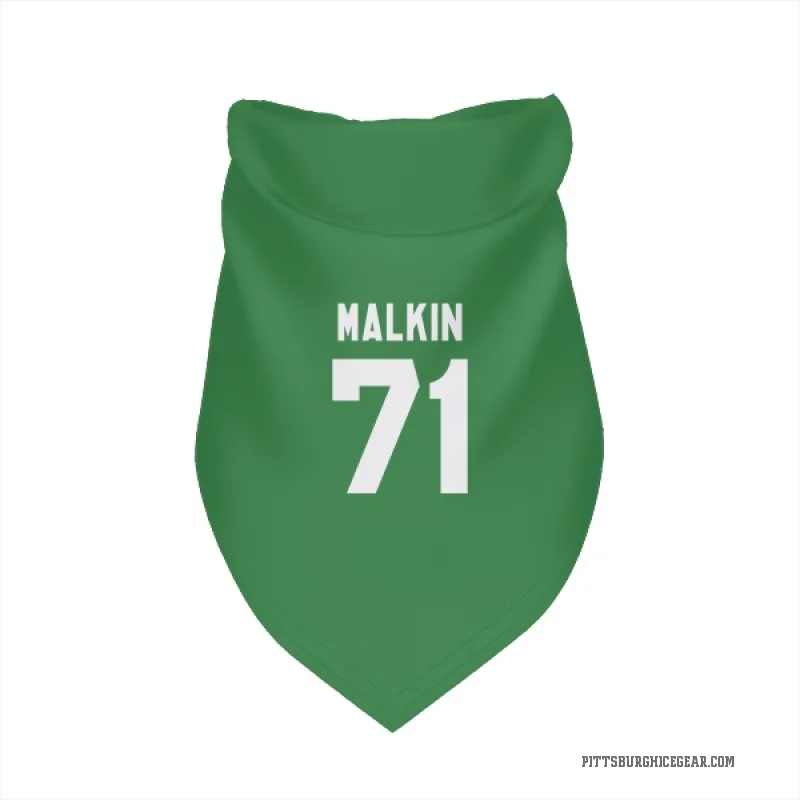 Evgeni Malkin  Green Pittsburgh Penguins  Cat & Dog Pet Bandana