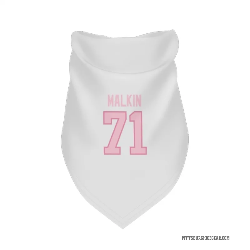Evgeni Malkin  White Pink Pittsburgh Penguins  Cat & Dog Pet Bandana