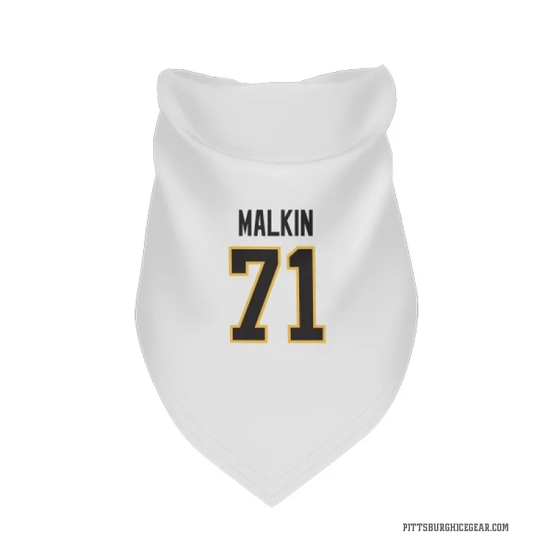 Evgeni Malkin  White Pittsburgh Penguins  Cat & Dog Pet Bandana