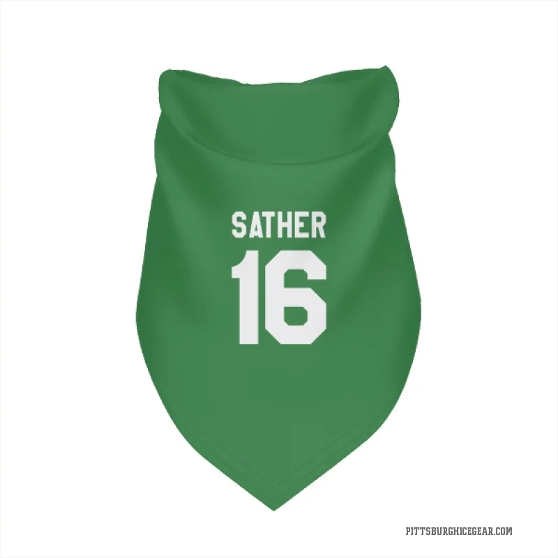 Glen Sather  Green Pittsburgh Penguins  Cat & Dog Pet Bandana
