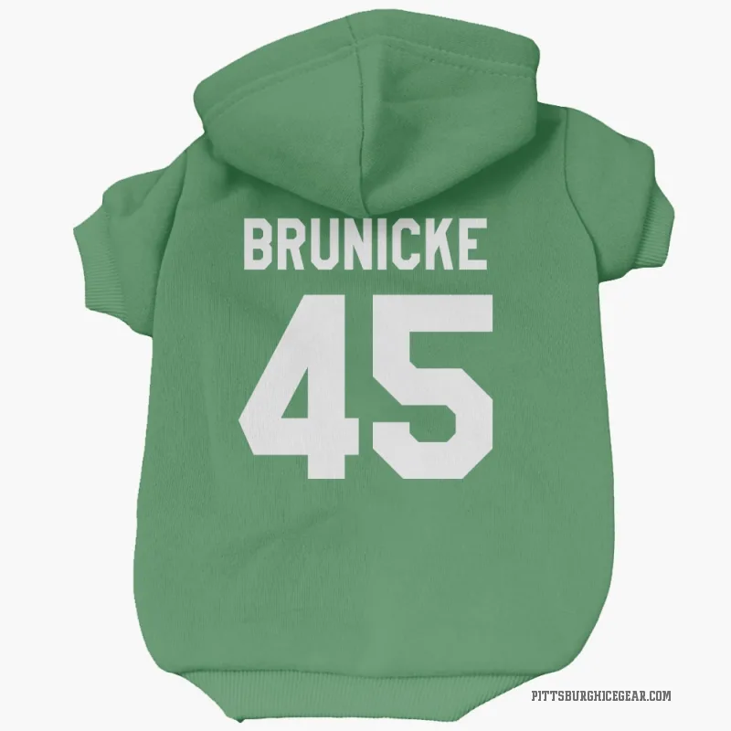 Harrison Brunicke  Green Pittsburgh Penguins  Cat & Dog Pet Hoodie