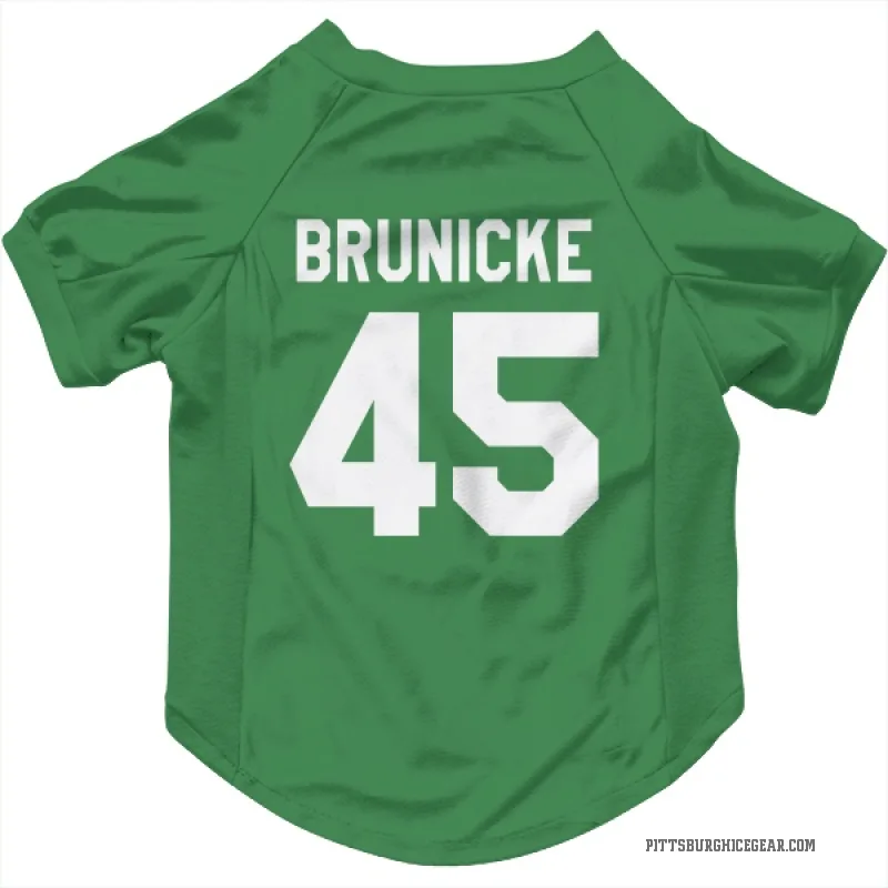 Harrison Brunicke  Green Pittsburgh Penguins  Cat & Dog Pet Jersey