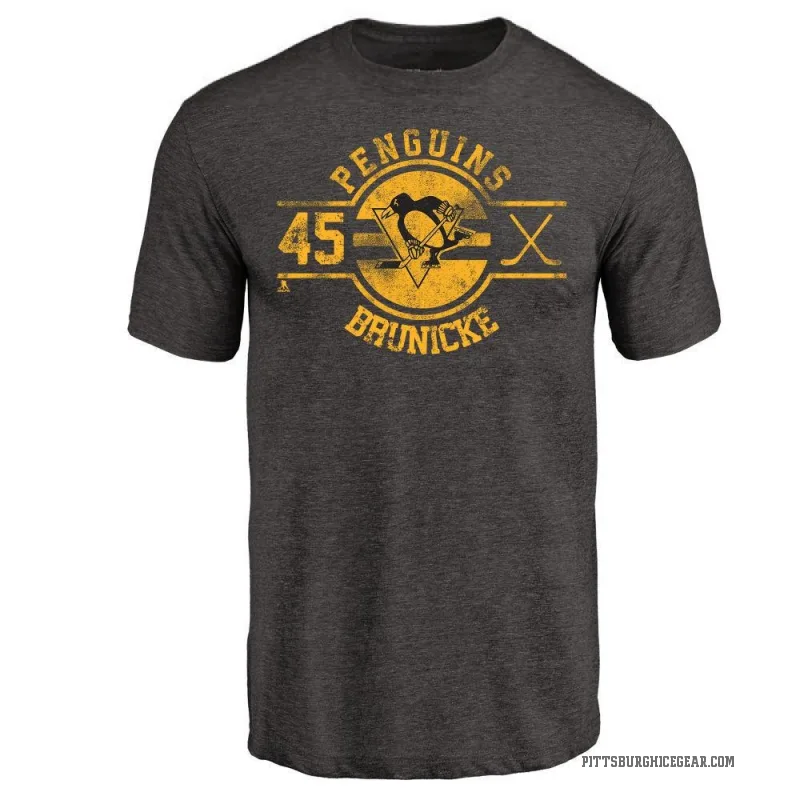 Harrison Brunicke Youth Black Pittsburgh Penguins Insignia T-Shirt -