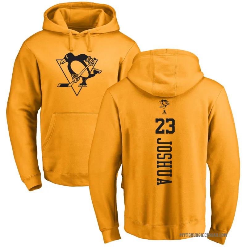 Jagger Joshua Youth Gold Pittsburgh Penguins Branded One Color Backer Pullover Hoodie