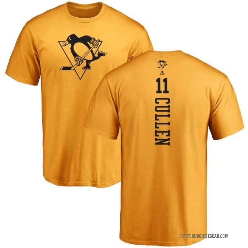 John Cullen Men's Gold Pittsburgh Penguins One Color Backer T-Shirt -