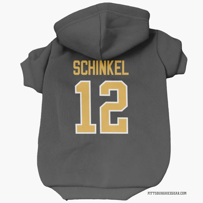 Ken Schinkel  Black Pittsburgh Penguins  Cat & Dog Pet Hoodie