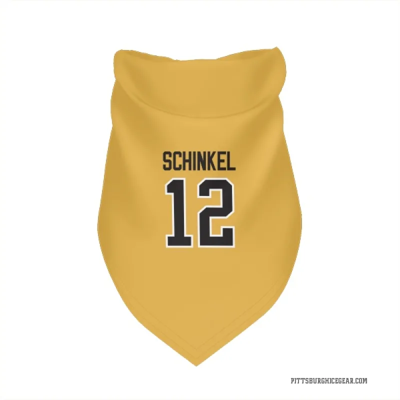 Ken Schinkel  Gold Pittsburgh Penguins  Cat & Dog Pet Bandana