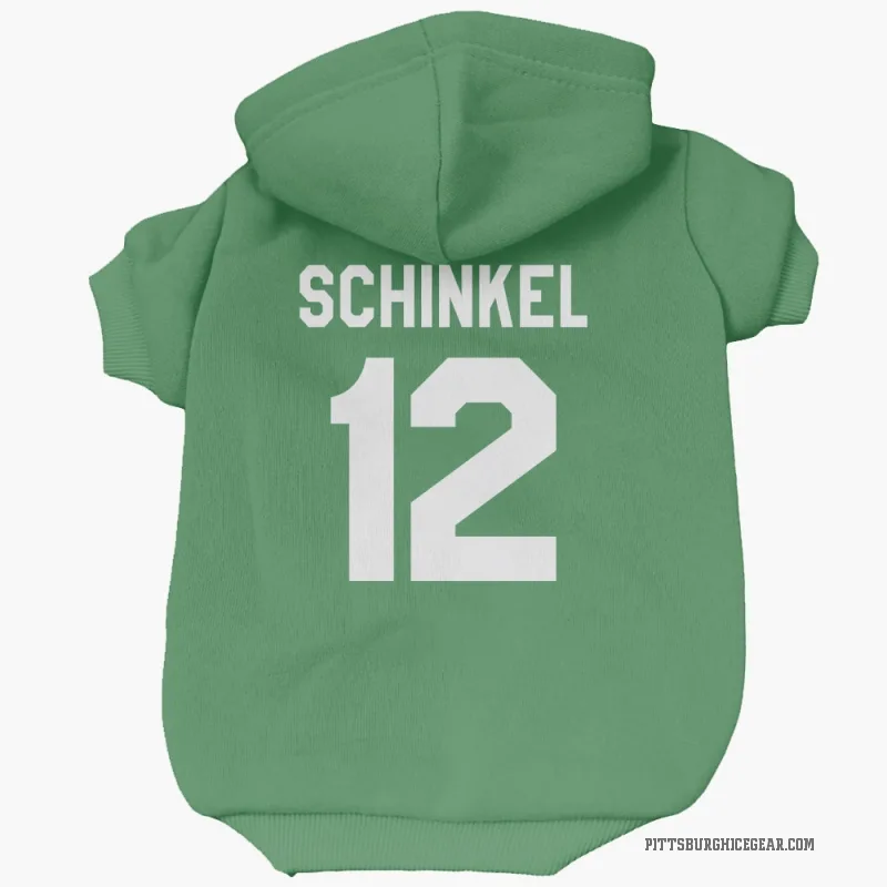 Ken Schinkel  Green Pittsburgh Penguins  Cat & Dog Pet Hoodie