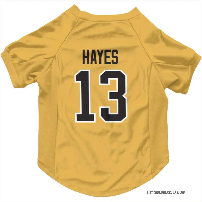 Kevin Hayes  Gold Pittsburgh Penguins  Cat & Dog Pet Jersey