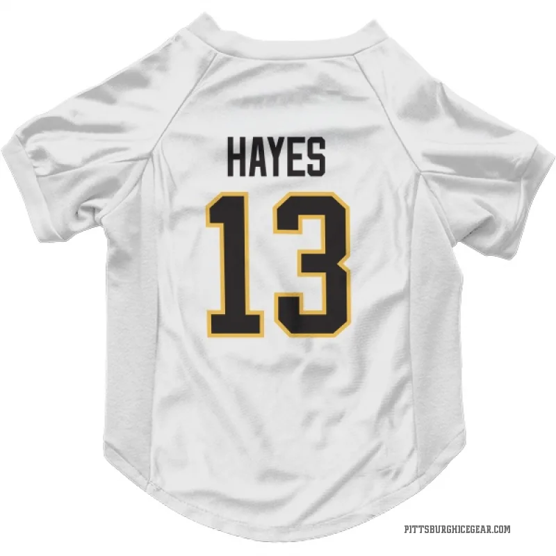 Kevin Hayes  White Pittsburgh Penguins  Cat & Dog Pet Jersey
