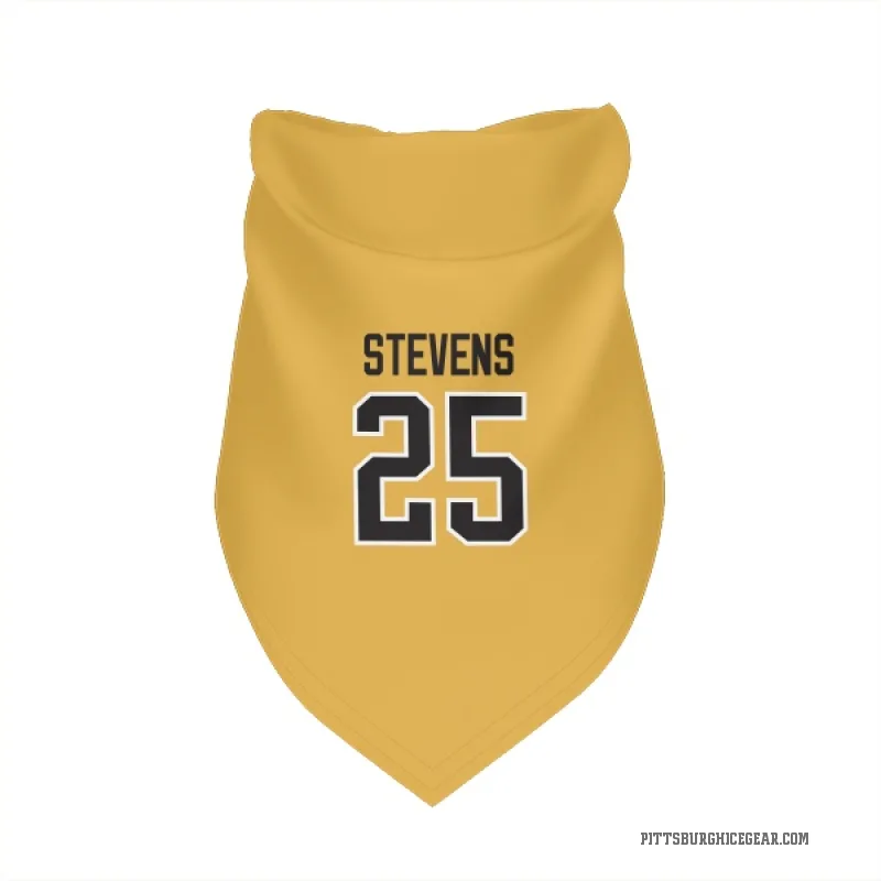 Kevin Stevens  Gold Pittsburgh Penguins  Cat & Dog Pet Bandana