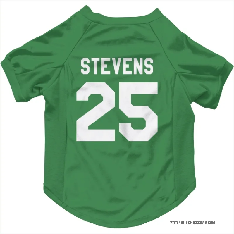 Kevin Stevens  Green Pittsburgh Penguins  Cat & Dog Pet Jersey