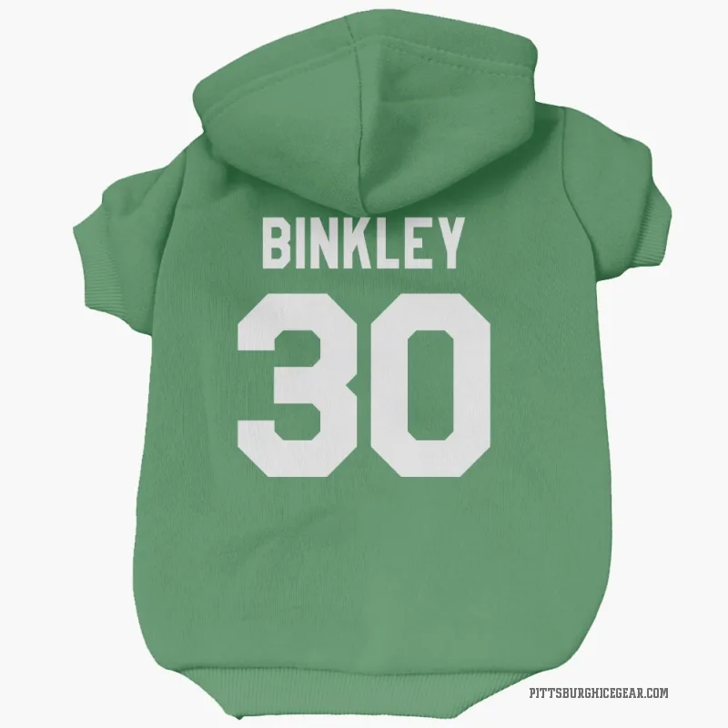 Les Binkley  Green Pittsburgh Penguins  Cat & Dog Pet Hoodie