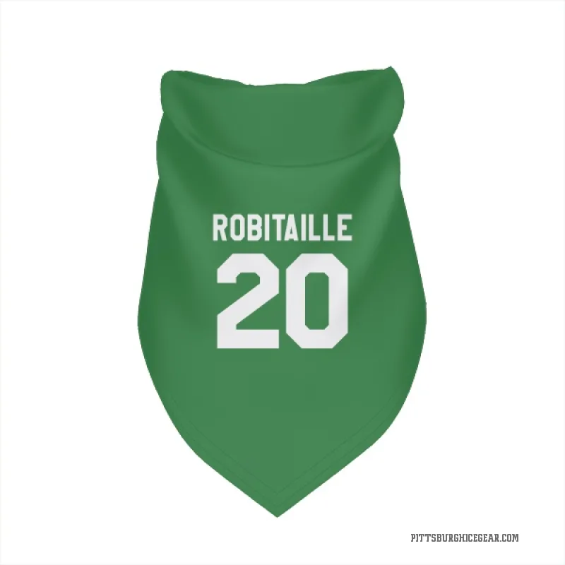Luc Robitaille  Green Pittsburgh Penguins  Cat & Dog Pet Bandana