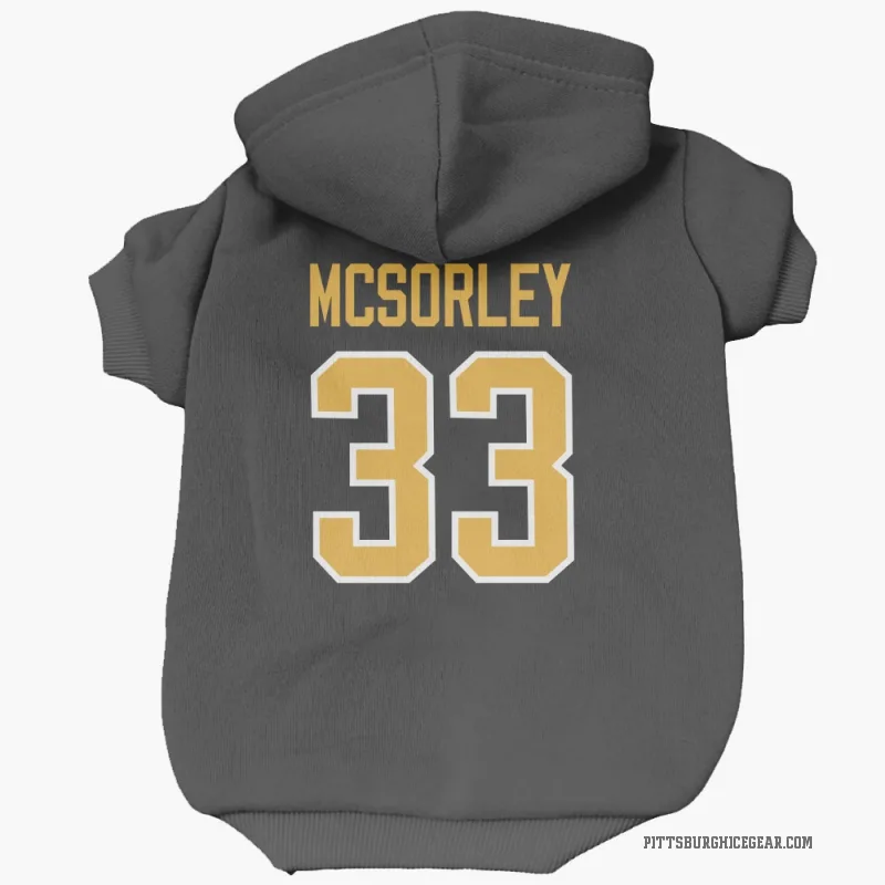 Marty Mcsorley  Black Pittsburgh Penguins  Cat & Dog Pet Hoodie