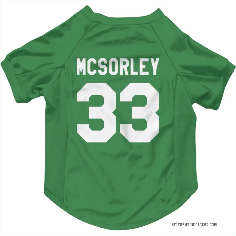 Marty Mcsorley  Green Pittsburgh Penguins  Cat & Dog Pet Jersey