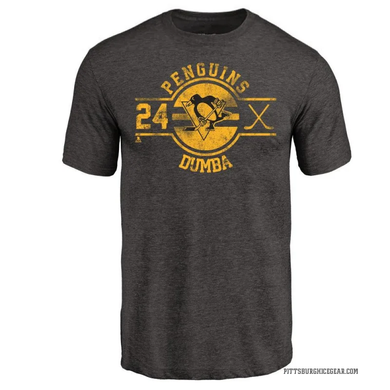 Matt Dumba Youth Black Pittsburgh Penguins Insignia T-Shirt -