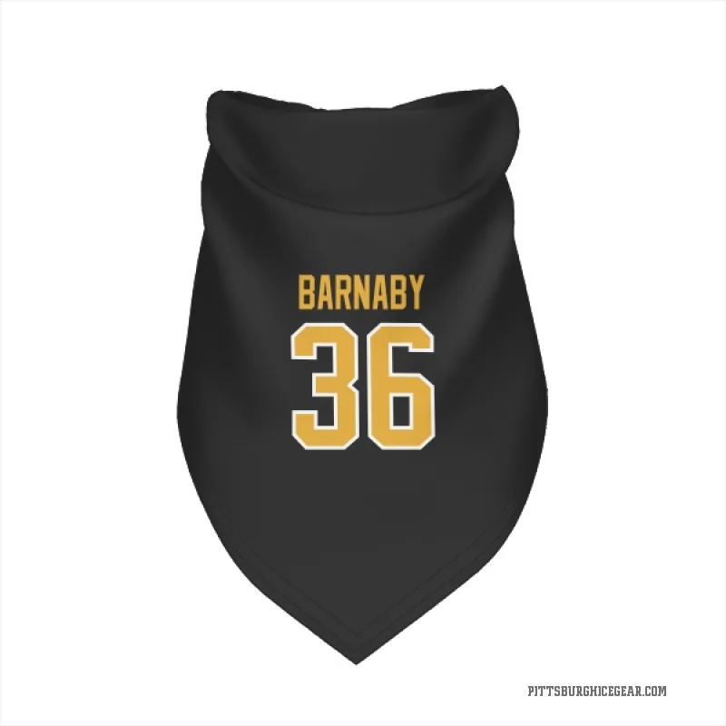 Matthew Barnaby  Black Pittsburgh Penguins  Cat & Dog Pet Bandana
