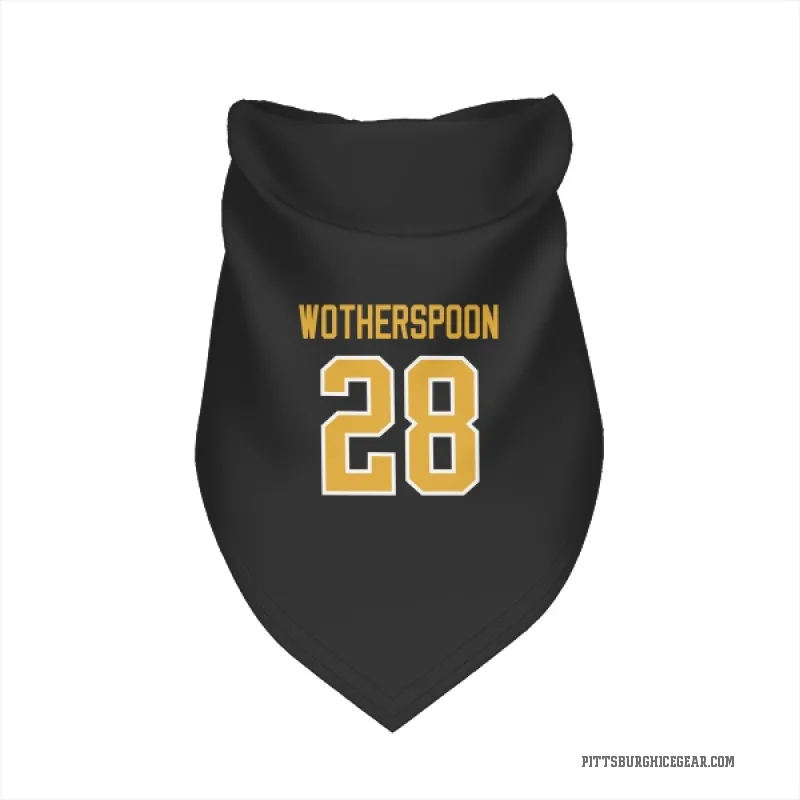 Parker Wotherspoon  Black Pittsburgh Penguins  Cat & Dog Pet Bandana