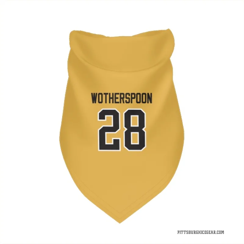 Parker Wotherspoon  Gold Pittsburgh Penguins  Cat & Dog Pet Bandana