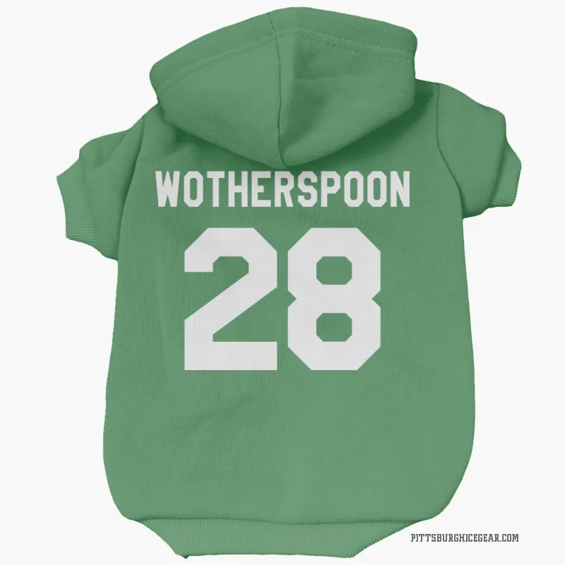 Parker Wotherspoon  Green Pittsburgh Penguins  Cat & Dog Pet Hoodie
