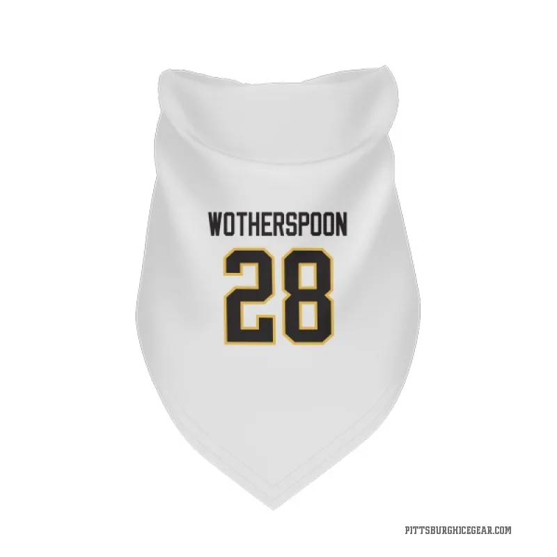 Parker Wotherspoon  White Pittsburgh Penguins  Cat & Dog Pet Bandana