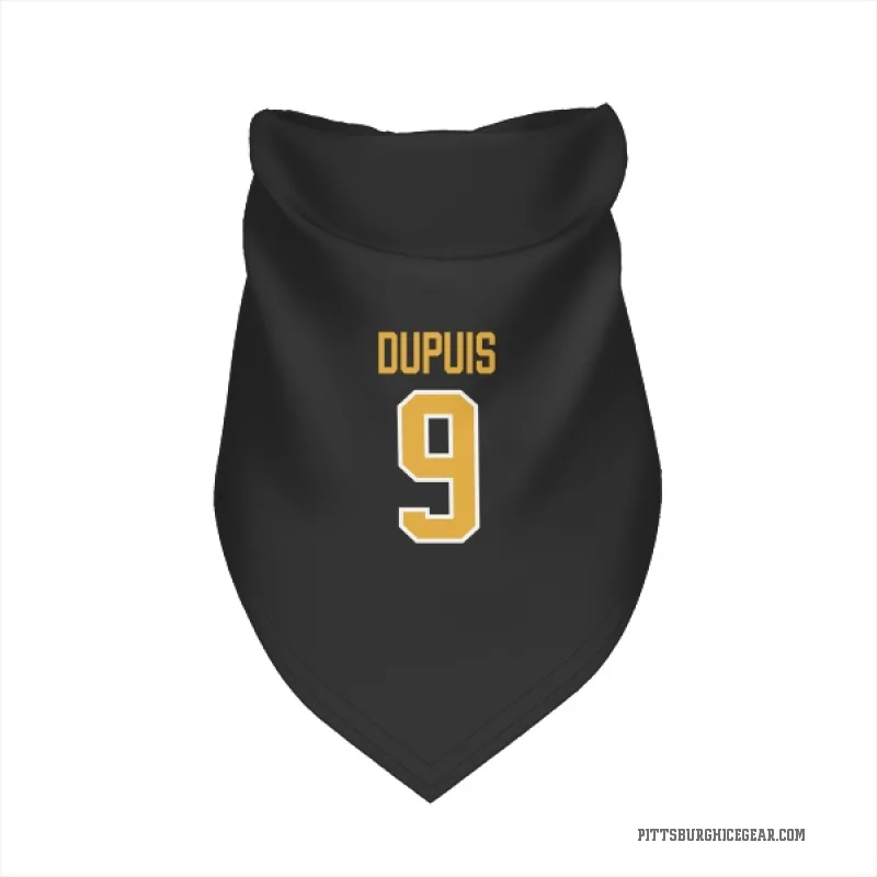 Pascal Dupuis  Black Pittsburgh Penguins  Cat & Dog Pet Bandana
