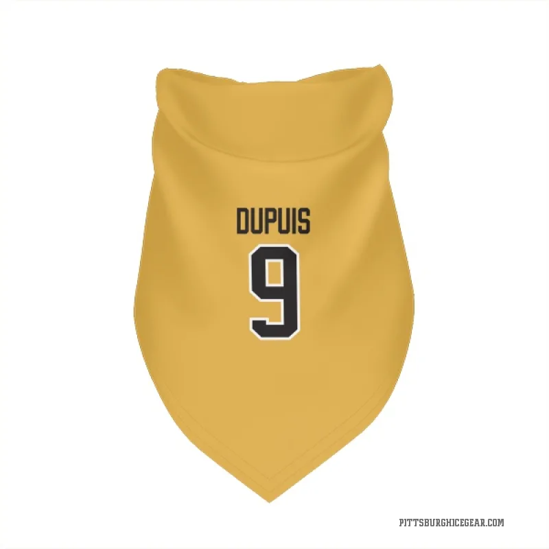 Pascal Dupuis  Gold Pittsburgh Penguins  Cat & Dog Pet Bandana