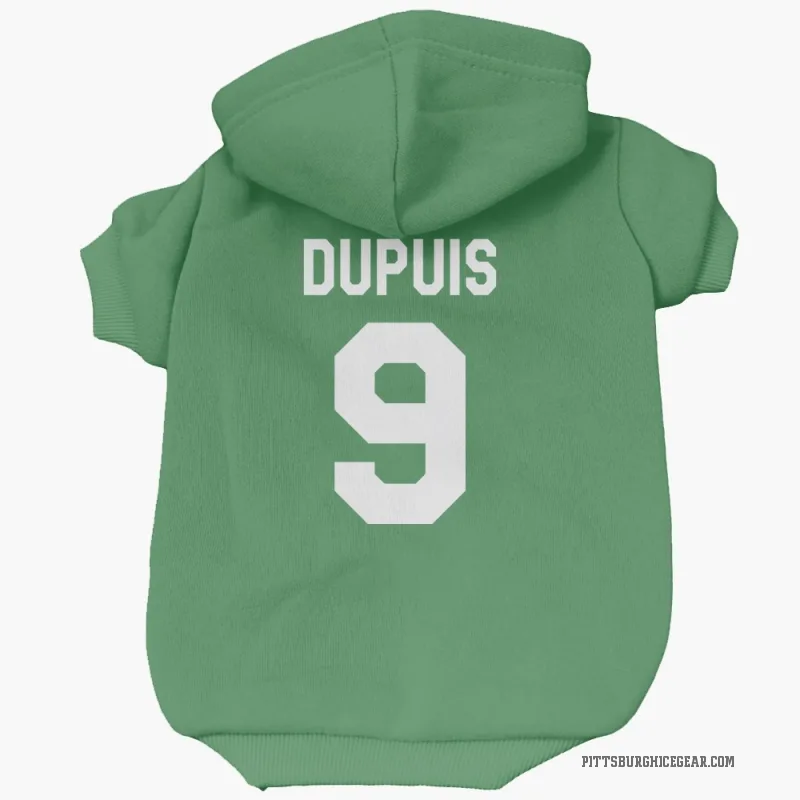Pascal Dupuis  Green Pittsburgh Penguins  Cat & Dog Pet Hoodie