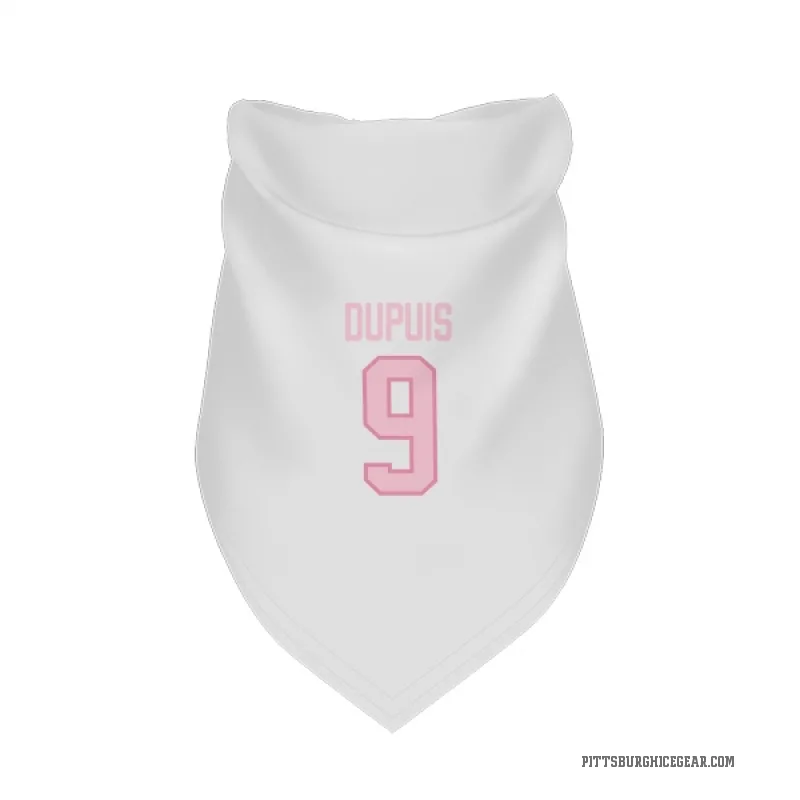 Pascal Dupuis  White Pink Pittsburgh Penguins  Cat & Dog Pet Bandana