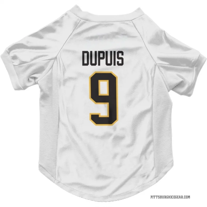 Pascal Dupuis  White Pittsburgh Penguins  Cat & Dog Pet Jersey