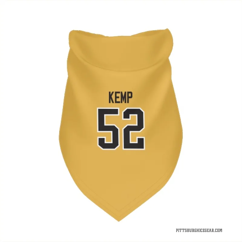 Philip Kemp  Gold Pittsburgh Penguins  Cat & Dog Pet Bandana