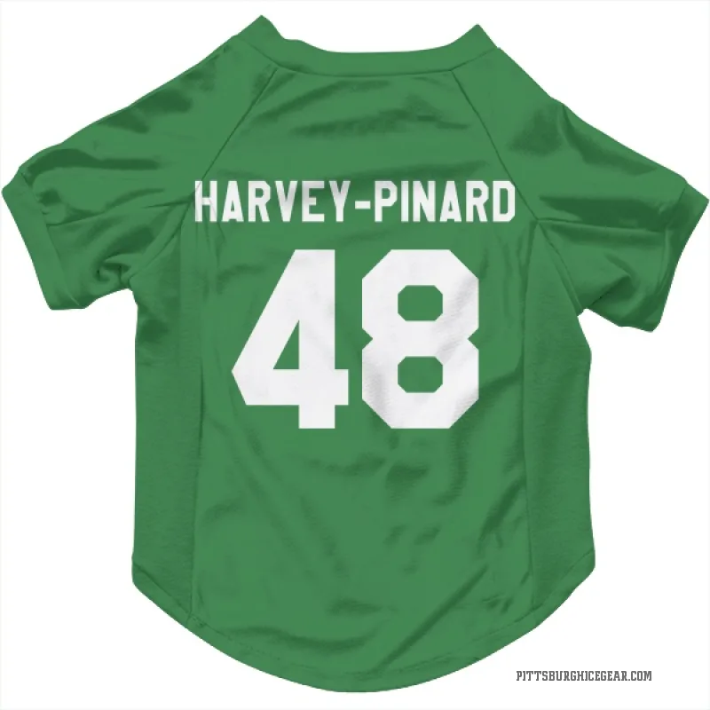 Rafael Harvey-Pinard  Green Pittsburgh Penguins  Cat & Dog Pet Jersey